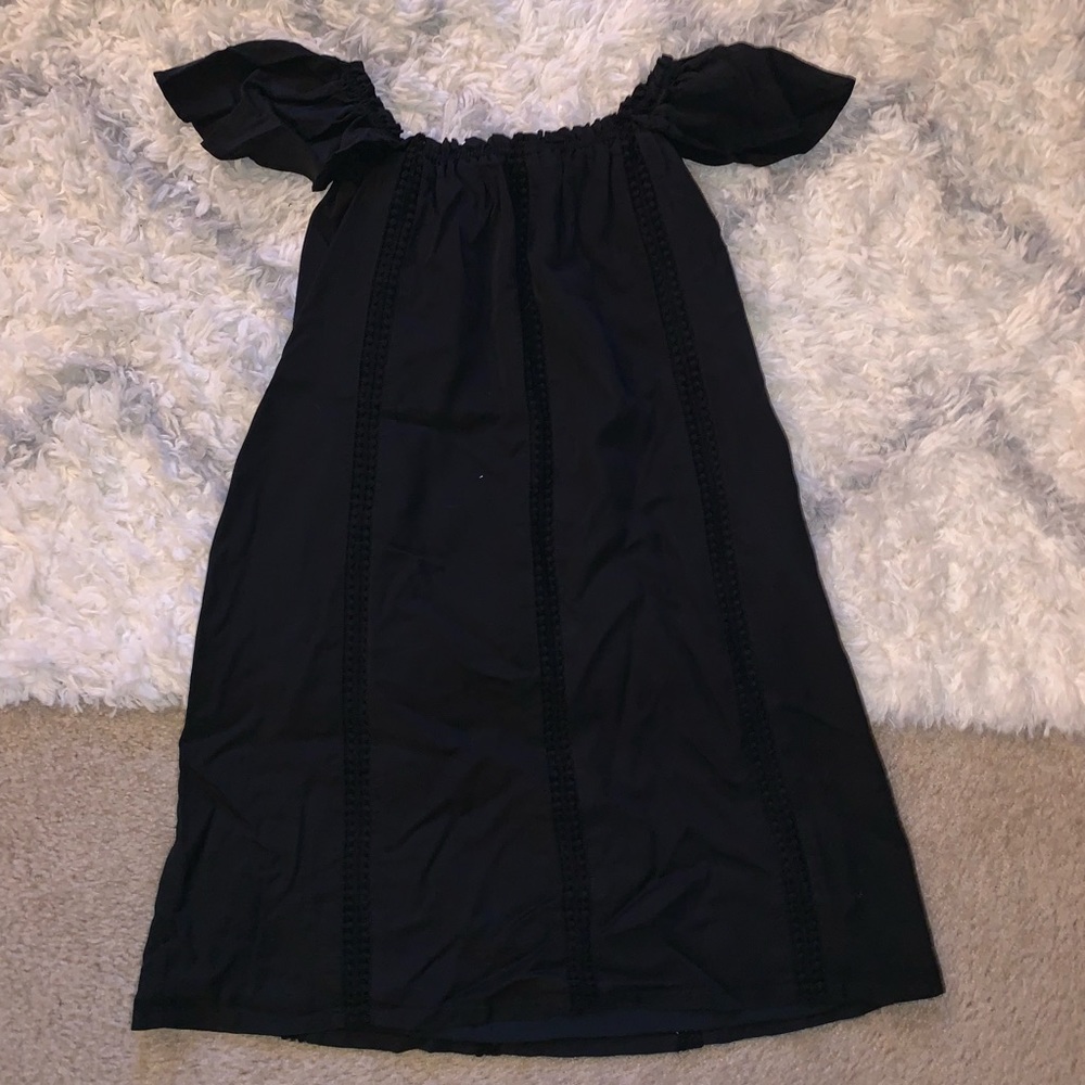Off the shoulder dress